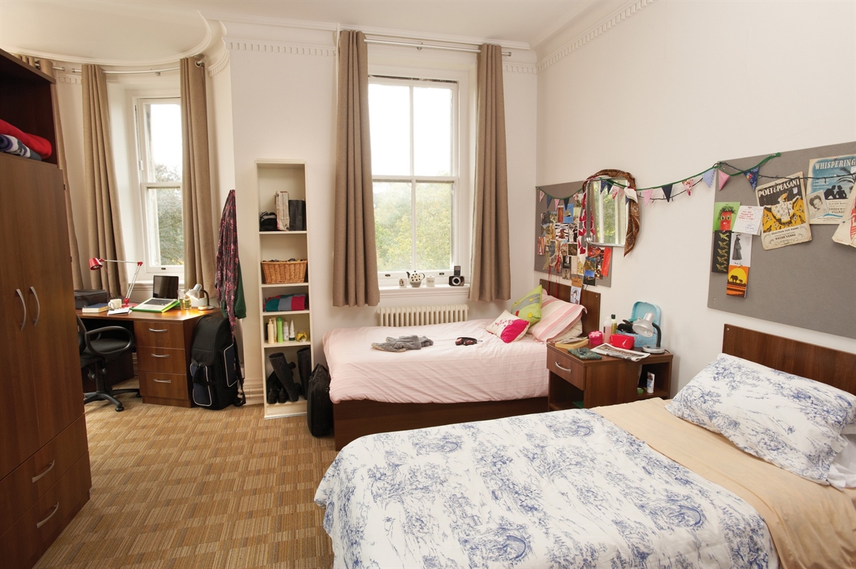 Double dorm room